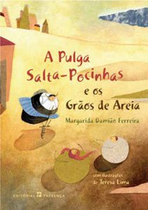 Capa do Livro A-Pulga Salta Pocinhas e os Graos de Areia